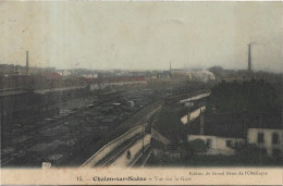 CHALON SUR SAONE Vue Sur La Gare - Chalon Sur Saone