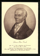 AK Porträt Mediziner Prof. Johann Peter Frank  - Gesundheit
