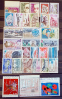 Lot  De 47  Timbres De 1974  N° 1783/1829 (2 Vues) - Ongebruikt