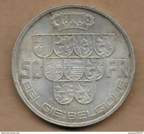 50 Francs Léopold III 1940 FL-FR Pos B SANS CROIX SUR LA COURONNE + TRIANGLE - 50 Francs