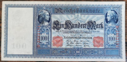 Billet Allemagne 100 Mark 21 - 4 - 1910 / Reichsbanknote / Rouge - 100 Mark