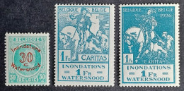 Belgie 1926 Obp-237/239  MNH - Neufs