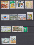 Lot De Timbres En Francs Et Francs / Euros - Oblitérés