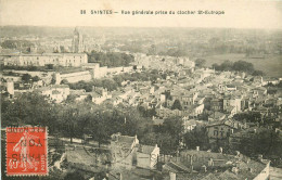 Top Promotion 4 Cpa SAINTES. La Charente. Bibliothèque Et Pont Avec Caserne Bremont D'Ars - Saintes