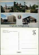 Aschaffenburg Stiftskirche Schloss Sandkirche Justizgebäude Bahnhof  1960 - Aschaffenburg