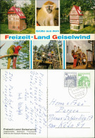 Geiselwind Freizeit-Land Geiselwind (Affe, Häuser, Kamel, Papagei) 1982 - Other & Unclassified