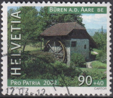 2002 Schweiz Pro Patria, Büren A.d. Aare BE ⵙ Zum:CH B279, Mi:CH 1793, Yt:CH 1717 - Used Stamps