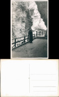 Foto Garmisch-Partenkirchen Partnachklamm 1930 Privatfoto - Garmisch-Partenkirchen