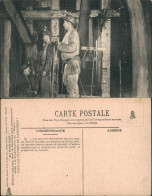 Bergbau Tagebau (AU PAYS NOIR) Arbeiter Im Stollen (Frankreich) 1910 - Mineral