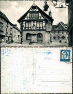 Ansichtskarte Hofheim (Taunus) Straßenpartie Am Rathaus 1964 - Hofheim