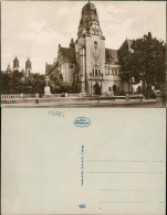 Ansichtskarte Magdeburg Kaiser-Friedrich-Museum, Fotokarte Reichsadler 1928 - Other & Unclassified