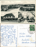 Münchehagen-Rehburg-Loccum 3 Bild: Stadt, Kaufhaus, Windmühle 1958 - Autres & Non Classés