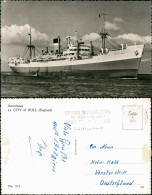 Antwerpen Anvers Schiff Ship S.S. CITY Of HULL (England) Bei Antwerpen 1960 - Antwerpen