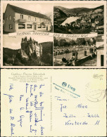 Lieg Mosel Gasthaus-Pension Schnorbach, Schwimmbad  Karden  (Mehrbild-AK) 1955 - Sonstige & Ohne Zuordnung