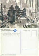 .Nordrhein-Westfalen Ruhrgebiet ARAL Werbekarte  Kokereien Des Reviers 1960 - Sonstige & Ohne Zuordnung