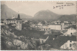 Cartolina  Gavardo (Italia) Panorama Sulla Cita    Ed Pandini     1917   RARA - Otros & Sin Clasificación