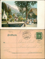 Ansichtskarte Hirschsprung-Breitnau Eingang Zur Ravennaschlucht. 1908 - Autres & Non Classés