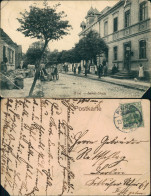 Pinne B. Samter Pniewy Pr. Posen Schloß Straße - Geschäfte 1910 - Poland