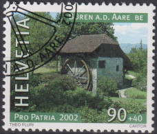 2002 Schweiz Pro Patria, Büren A.d. Aare BE ⵙ Zum:CH B279, Mi:CH 1793, Yt:CH 1717 - Used Stamps