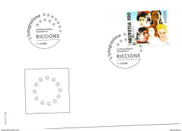 232 - 37 - Enveloppe Avec Oblit Spéciale Expo Riccione 2006 - Poststempel