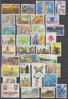 Lot De Timbres Oblitérés En € - Usados