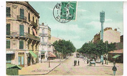 34  SETE CETTE AVENUE VICTOR HUGO 1908 - Sete (Cette)