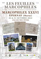 FEUILLES MARCOPHILES HORS SERIE 2012 01 MARCOPHILEX XXXVI EPERNAY - Francese