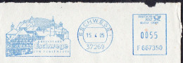 BRD 2005 Brief/ Letter, Absenderfreistempel  37269 Eschwege, Rathaus Li., Fachwerk- Architektur, Schloß Re. Hinten - Franking Machines (EMA)