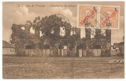 Sao Tome (Thome) & Principe Portugal Postcard To Belgium 1914 - St. Thomas & Prince