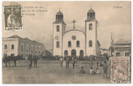 Angola Portugal Postcard To Belgium 1914 - Angola