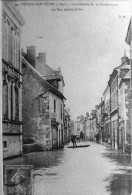 Inondations Du 22 Janvier 1910, La Rue Jeanne D'Arc - Mehun-sur-Yèvre