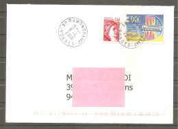 FRANCE 1993. Y&T N°2791. " Mémorial Des Guerres En Indochine " ,  Sur Lettre. Oblitération Du 8-6-2016. TB - Covers & Documents