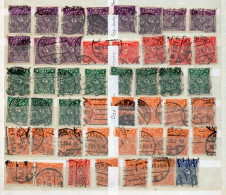 Repubblica Di Weimar -  Mi. 224/232 (o) - Quasi 100 Francobolli - Usados