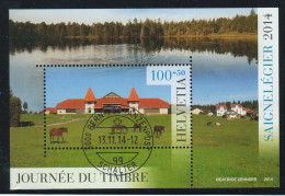 Suisse /Schweiz/Svizzera/Switzerland  // 2014 // Bloc Journée Du Timbre Saignelégier  No. 103 - Used Stamps