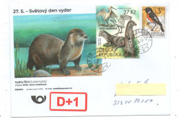 Czech Republic 2023 -  Otters Wold  Day,  Special Cover,, Postage Used - Sonstige & Ohne Zuordnung