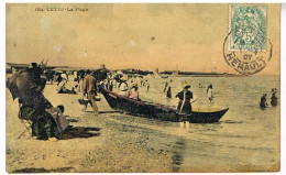 34  SETE CETTE   LA  PLAGE  1907 - Sete (Cette)