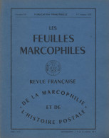 LES FEUILLES MARCOPHILES  Scan Sommaire N° 190 - French