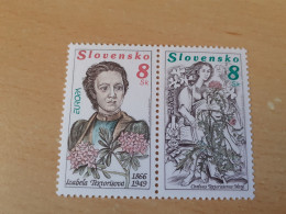 TIMBRES   SLOVAQUIE    ANNEE  1996     N  211  /  212    COTE  2,00  EUROS   NEUFS  LUXE** - Ungebraucht