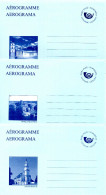 Lithuania, 3 Aerogramme - Litouwen