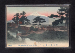 (12/05/24) JAPON-CPA FUJI MOUNTAIN OK KAWAI BRIDGE - Altri & Non Classificati