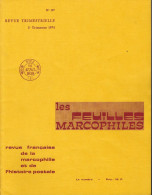 LES FEUILLES MARCOPHILES  Scan Sommaire N° 197 - Französisch