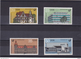 RDA 1982 Bureaux De Poste Yvert 2326-2329, Michel 2673-2676  NEUF** MNH Cote Yv 3,50 Euros - Ongebruikt