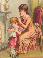 Véritable Chromolithographie : MAMAN ET SA FILLE. - Otros & Sin Clasificación