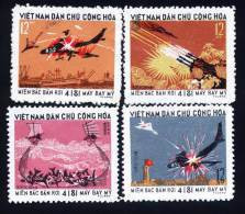 N. Vietnam MNH Perf Stamps 1973 : 4,181st US Aircraft Brought Down Over North Viet Nam (Ms282) - Vietnam