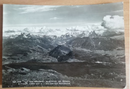 CARTOLINA ITALIA 1962 BOLZANO DOLOMITI DAL CORNO DI RENON RITTNER HORN Italy Postcard ITALIEN Ansichtskarten - Bolzano (Bozen)