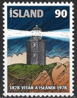 ISLANDIA 1978 - ICELAND - CENTENARIO DEL SERVICIO DE FAROS - YVERT 490** - Nuevos