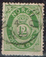 Norvège - 1877 - Y&T N° 26 Oblitéré - Usados