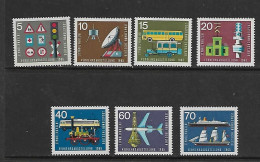ALLEMAGNE-RFA 1965 TRAINS-BATEAUX-AVIONS-VOITURES-EXPO TRANSPORTS   YVERT N°3315 NEUF MNH** - Treinen