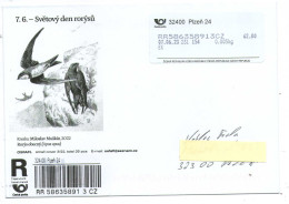 Czech Republic 2023 -  Swits Wold  Day,  Special Cover, Apost, Postage Registred - Andere & Zonder Classificatie