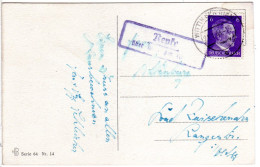 DR 1941, Landpost Stpl. REPKE über Wittingen Auf Karte M. 6 Pf. - Storia Postale